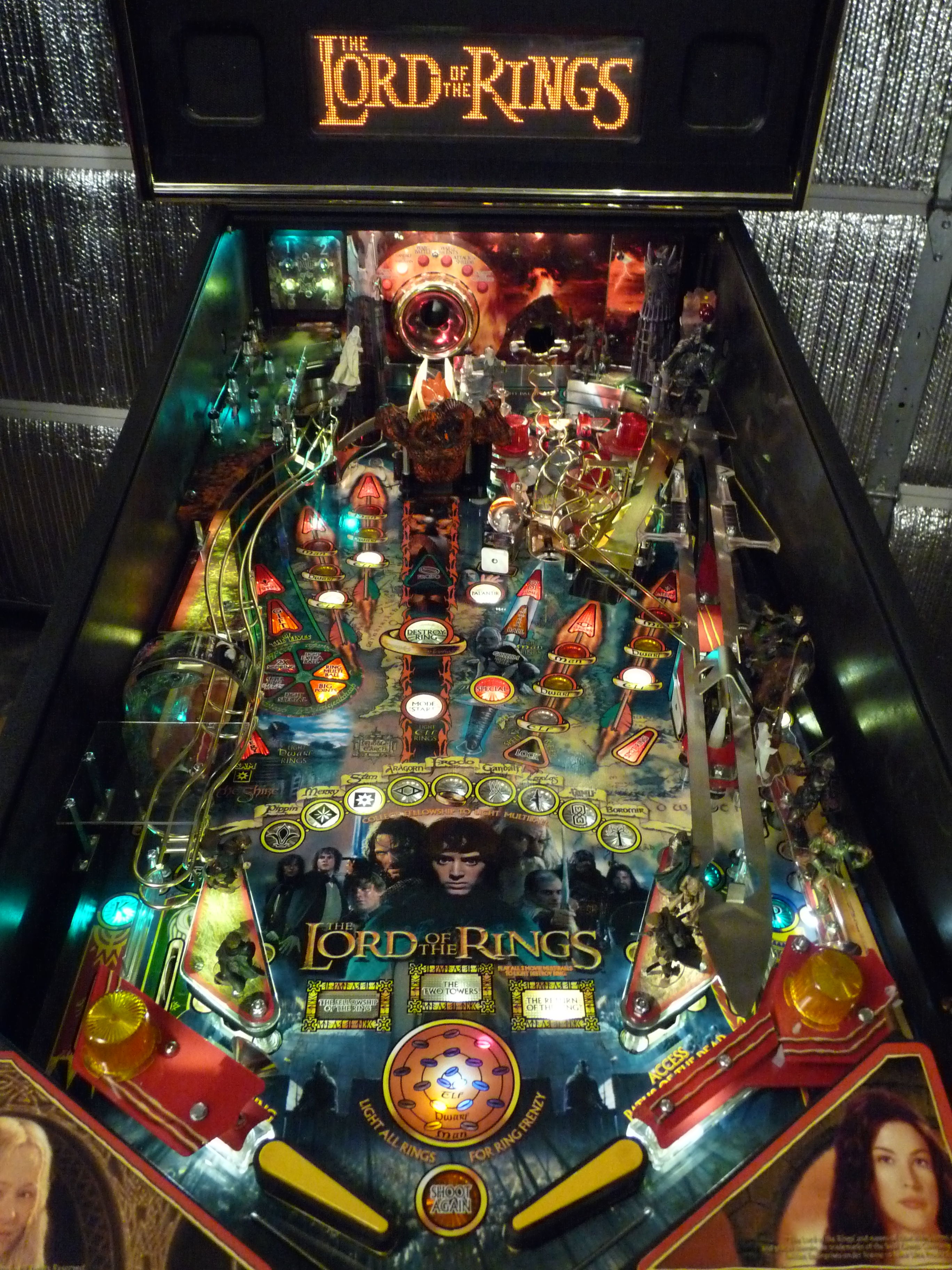 lord of the rings pinball review